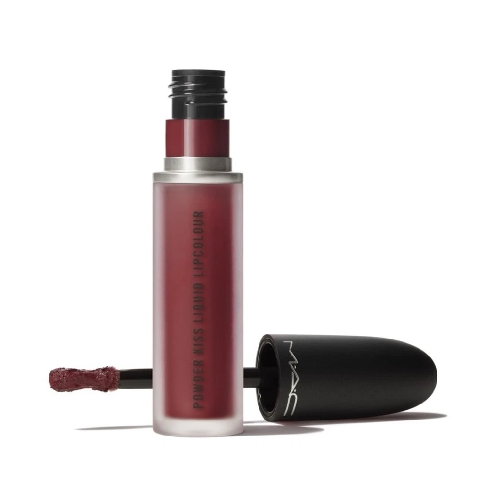 MAC Powder Kiss Liquid Lipcolour *977 FASHION EMERGENCY* / .17 oz /NIB - Picture 5 of 6